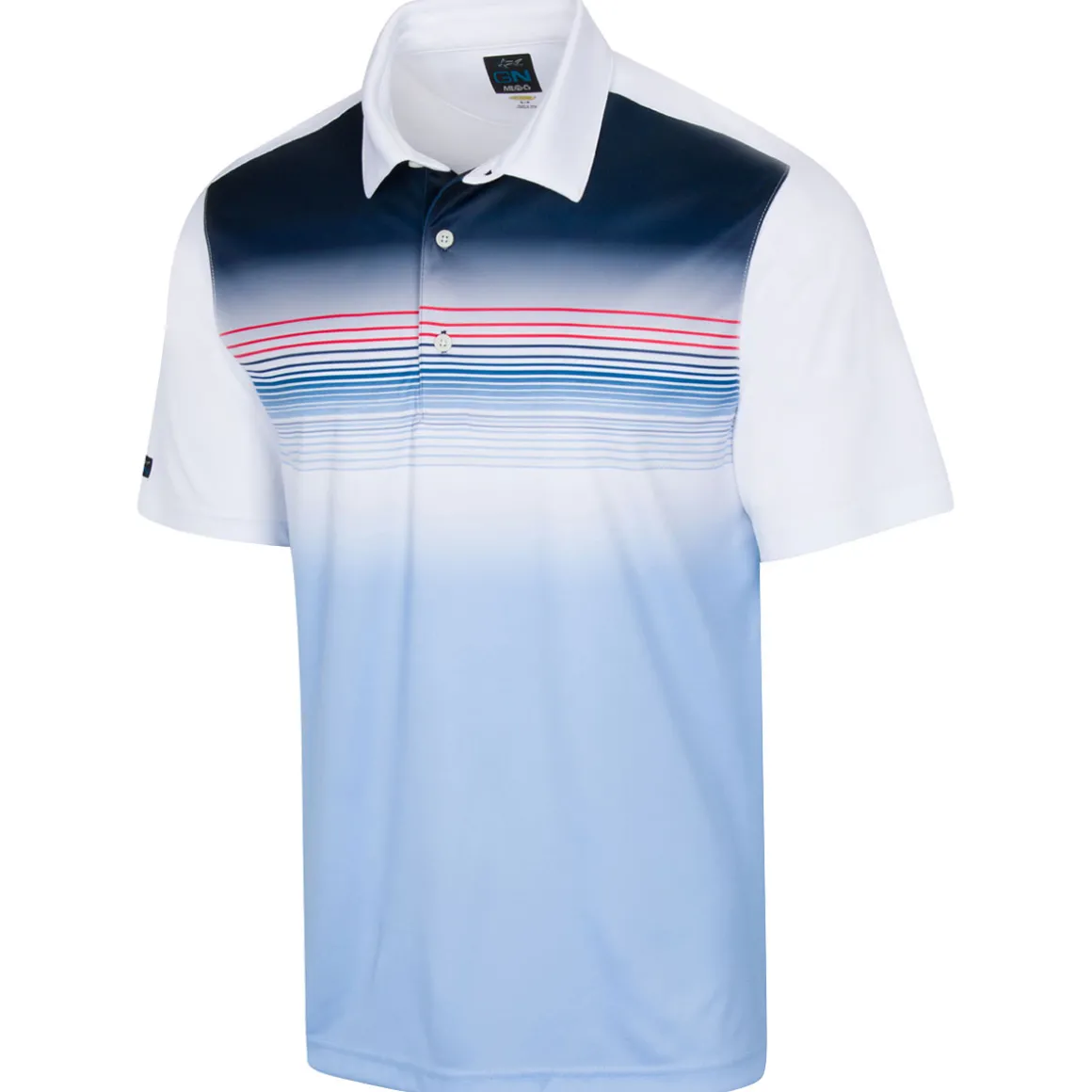 Greg Norman Men's Americana ML75 Golf Polo Shirt