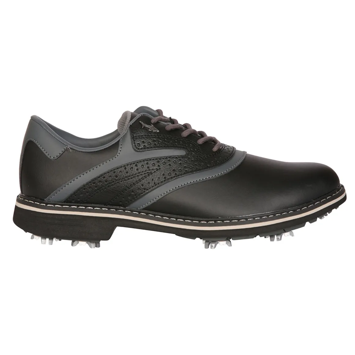 Greg Norman Men's Isa Tour Waterproof Spiked Golf Shoes