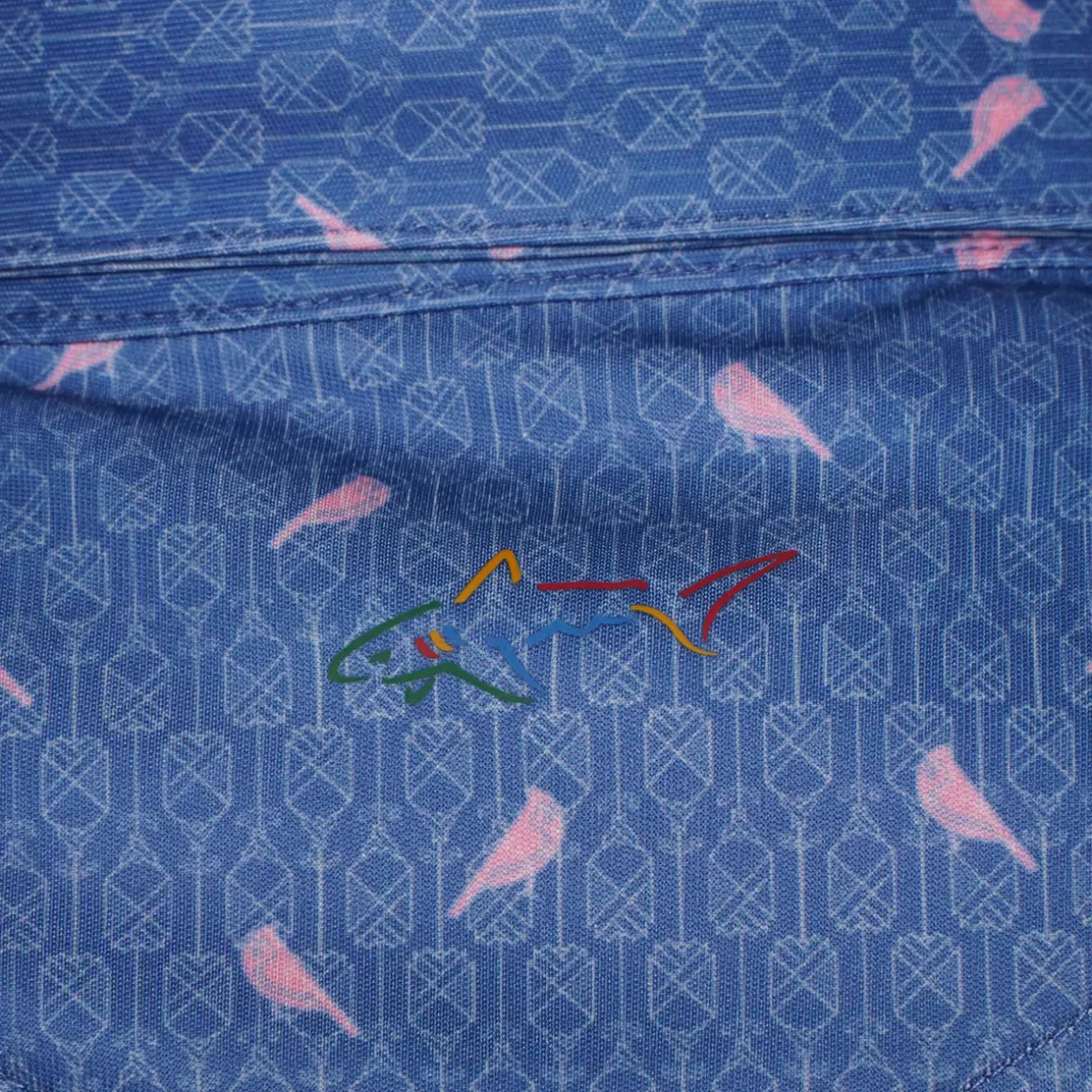 greg_norman_mens_love_bir_7-1.webp Greg Norman Men's Love Birds Print Golf Polo Shirt
