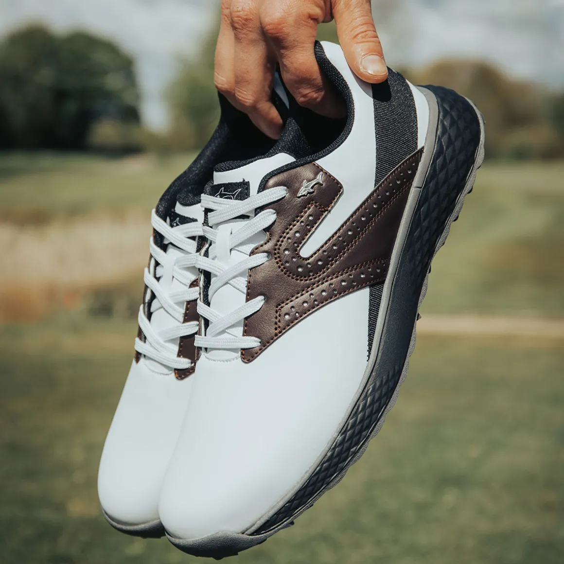 Greg Norman Men's Maidens Waterproof Spikeless Golf Shoes