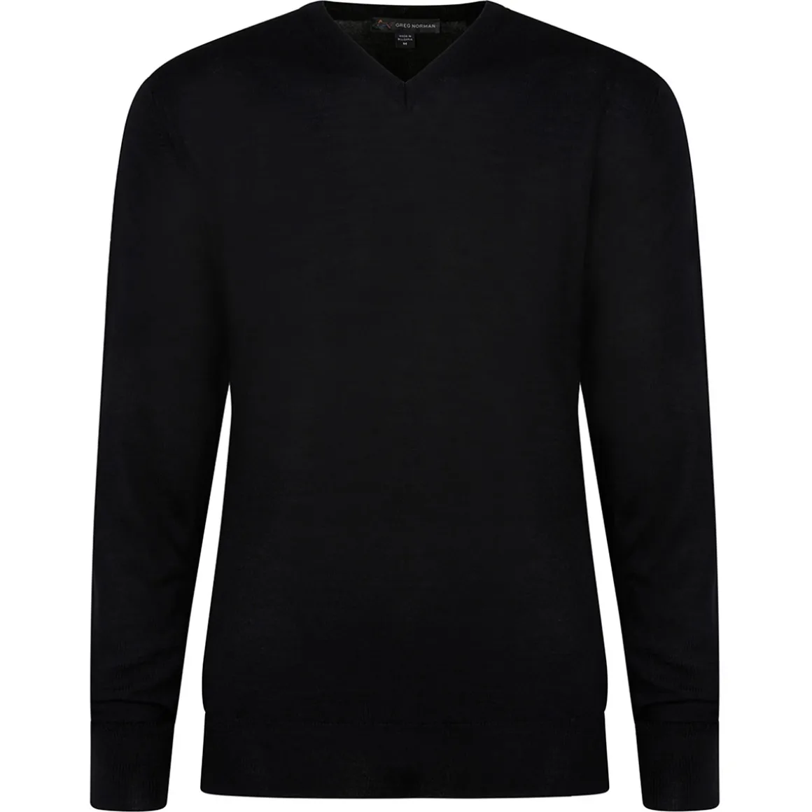 Greg Norman Men's Merino V Neck Golf Sweater