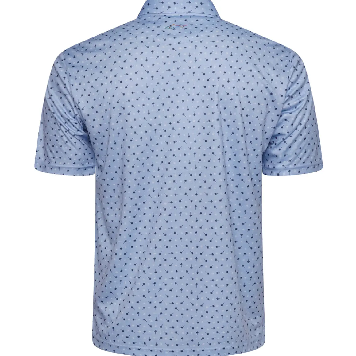 greg_norman_mens_mini_pal_1.webp Greg Norman Men's Mini Palm Print Golf Polo Shirt