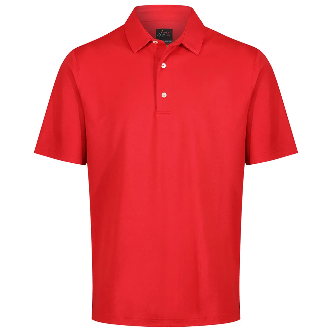 greg_norman_mens_neck_log_32-3.webp Greg Norman Men's Neck Logo Stretch Golf Polo Shirt