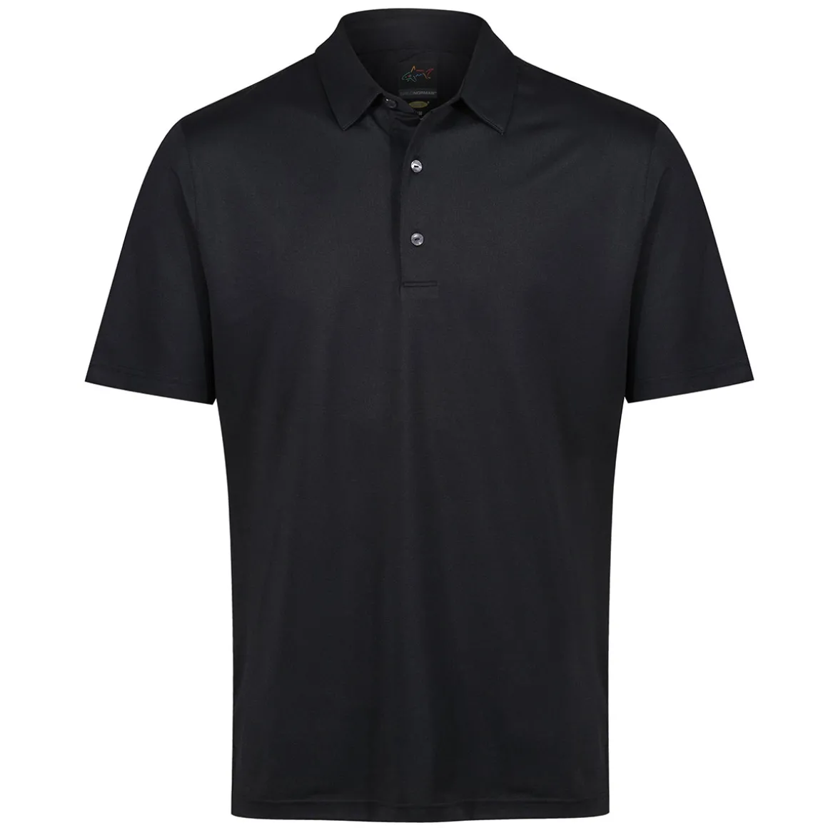greg_norman_mens_neck_log_36-5.webp Greg Norman Men's Neck Logo Stretch Golf Polo Shirt