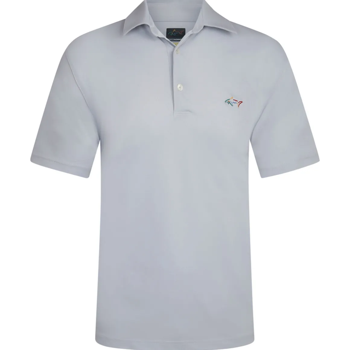 Greg Norman Men's Shark Logo Golf Polo Shirt