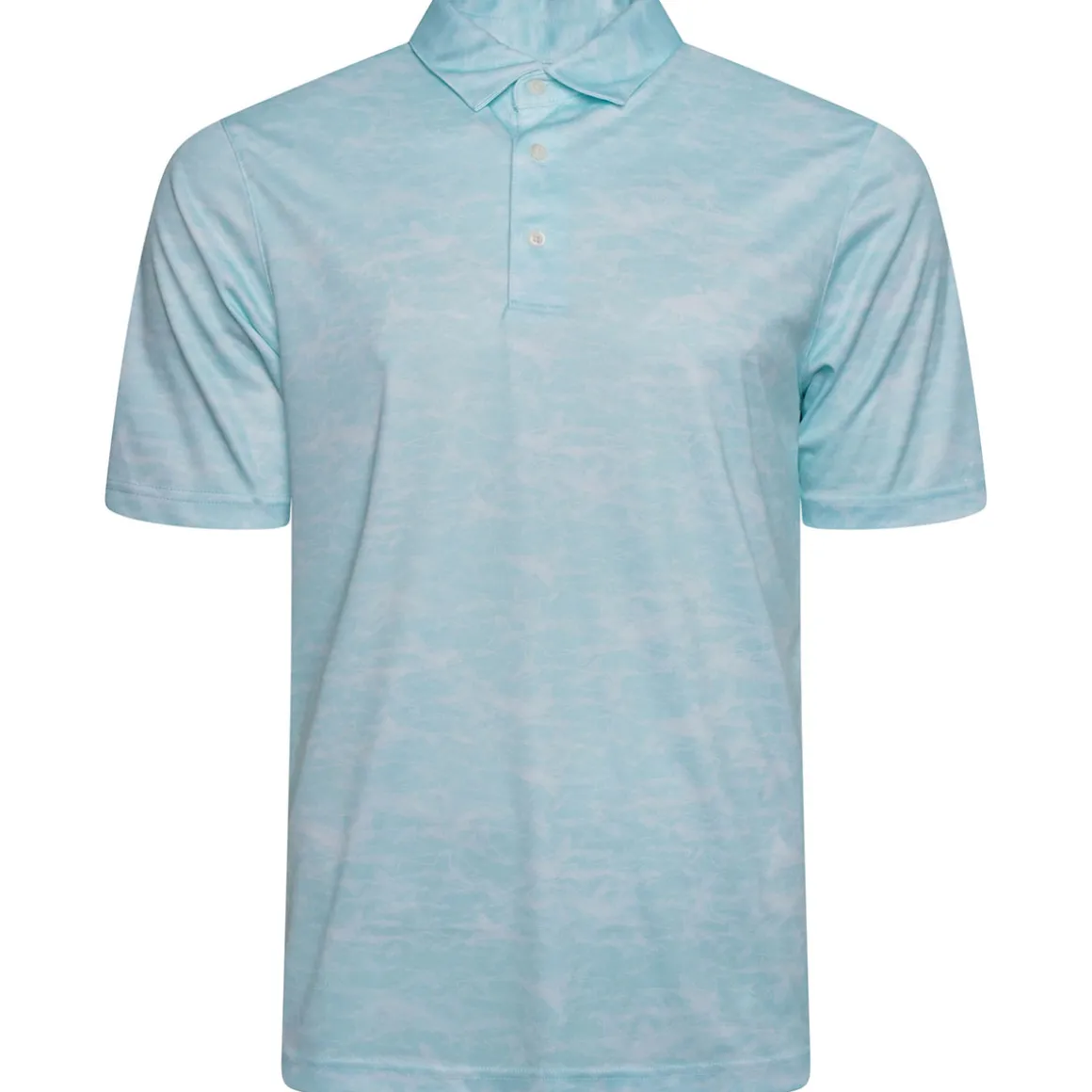 Greg Norman Men's Shark Shadow Camo Golf Polo Shirt