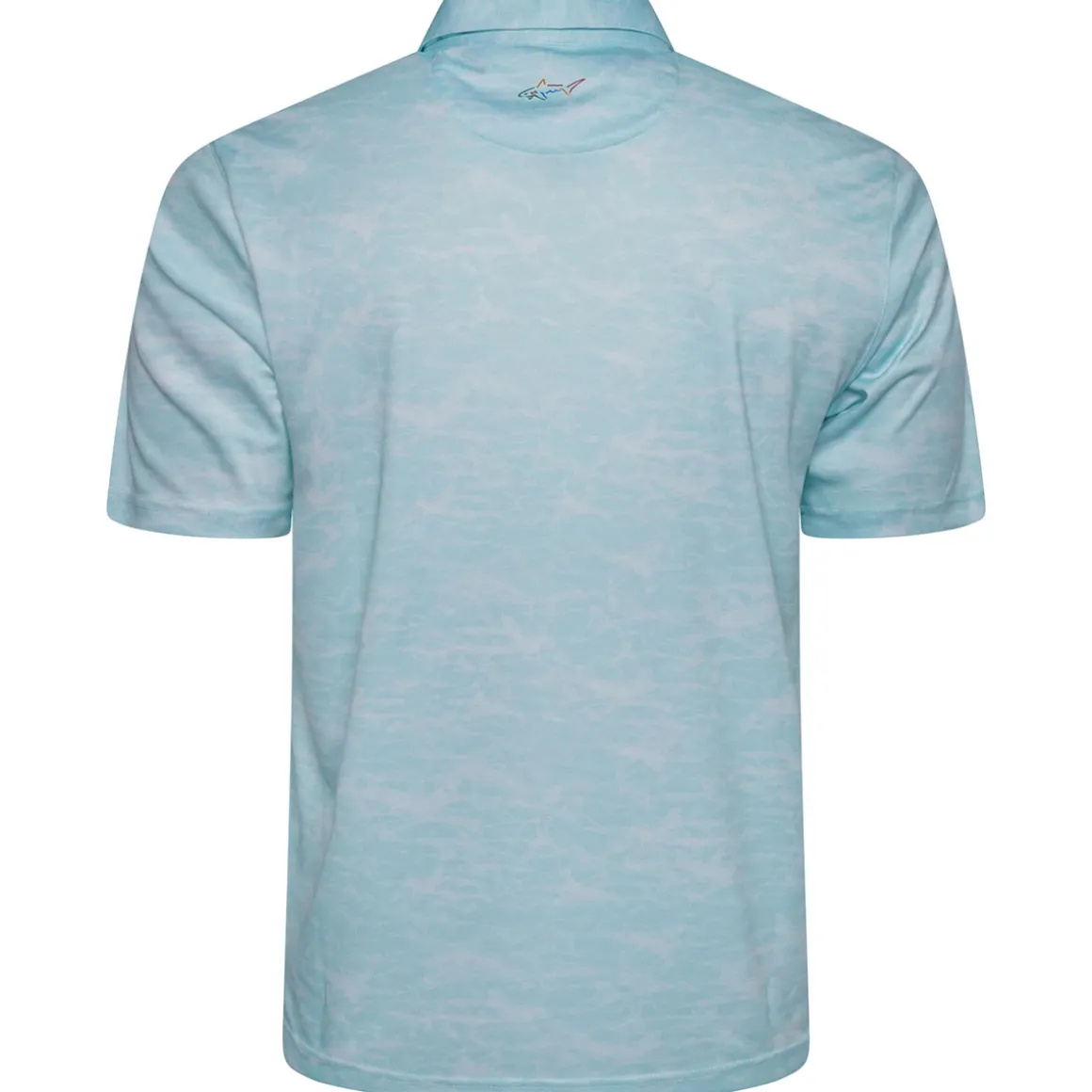 Greg Norman Men's Shark Shadow Camo Golf Polo Shirt
