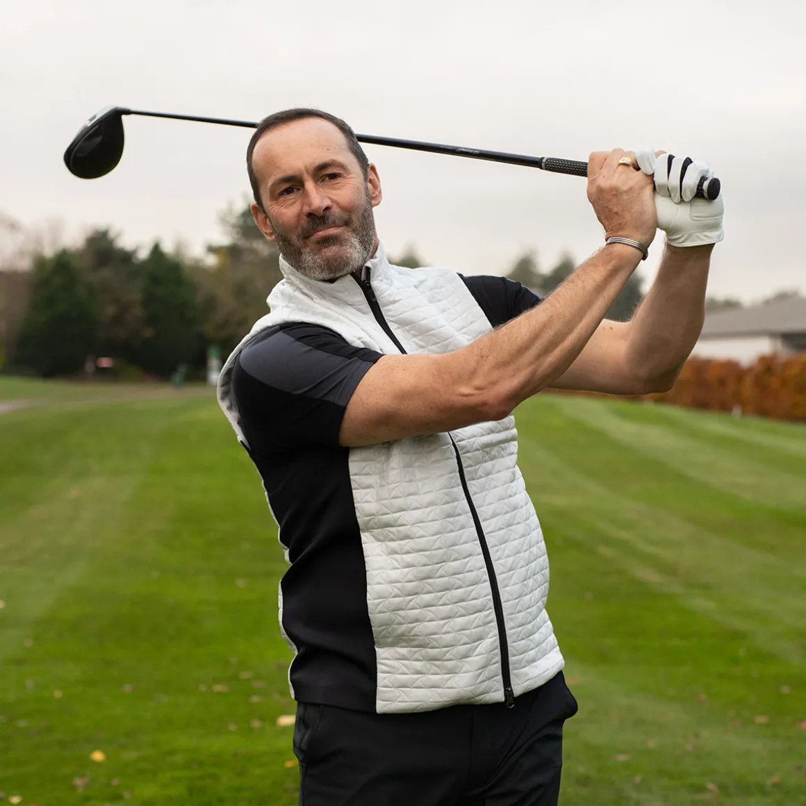 Greg Norman Men's Tidal Wave Golf Gilet