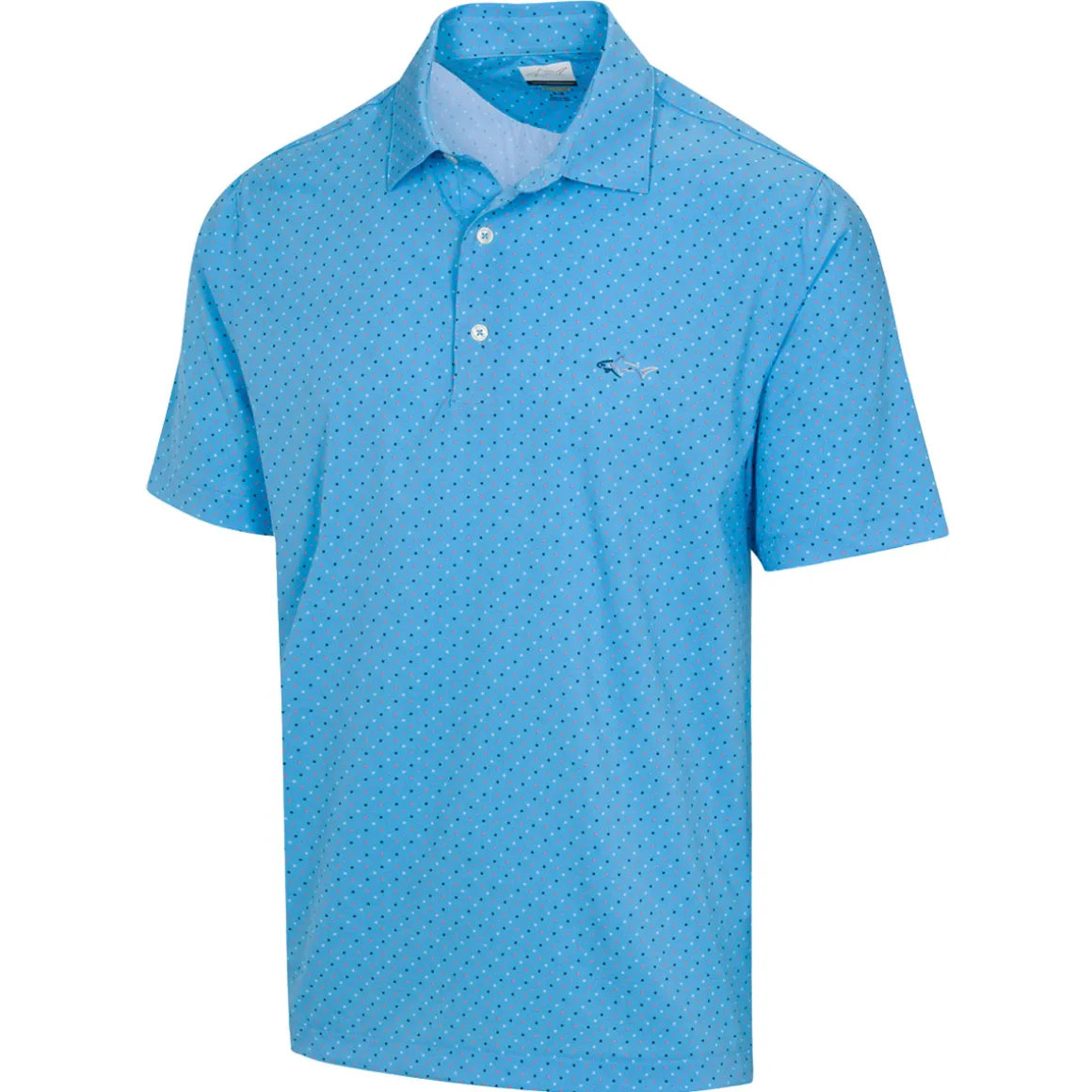 Greg Norman Men's X-Lite Foulard Stretch Golf Polo Shirt