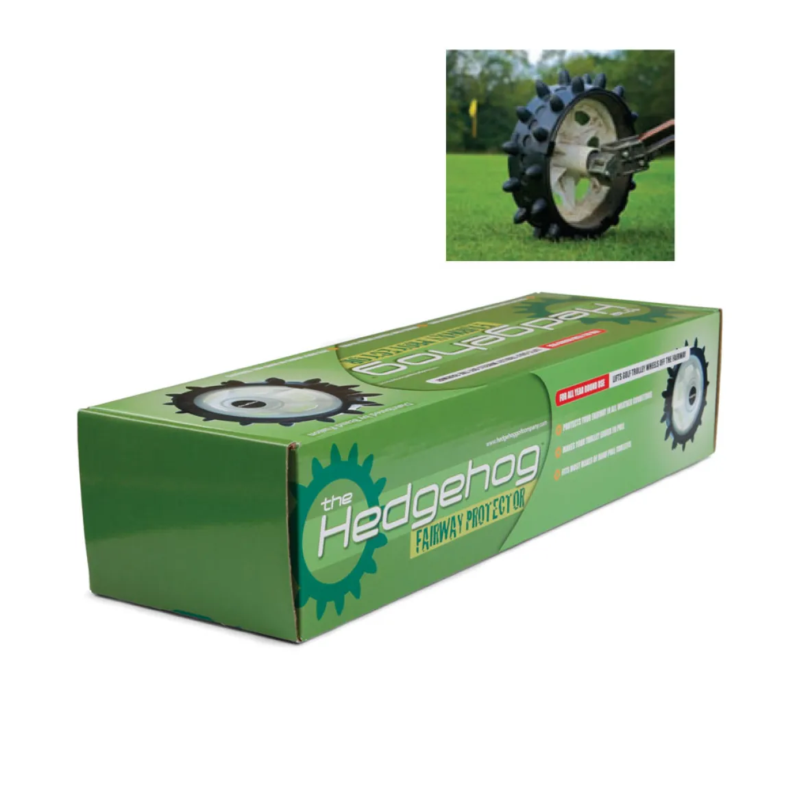 Hedgehog 12" Golf Wheel Sleeve Kit