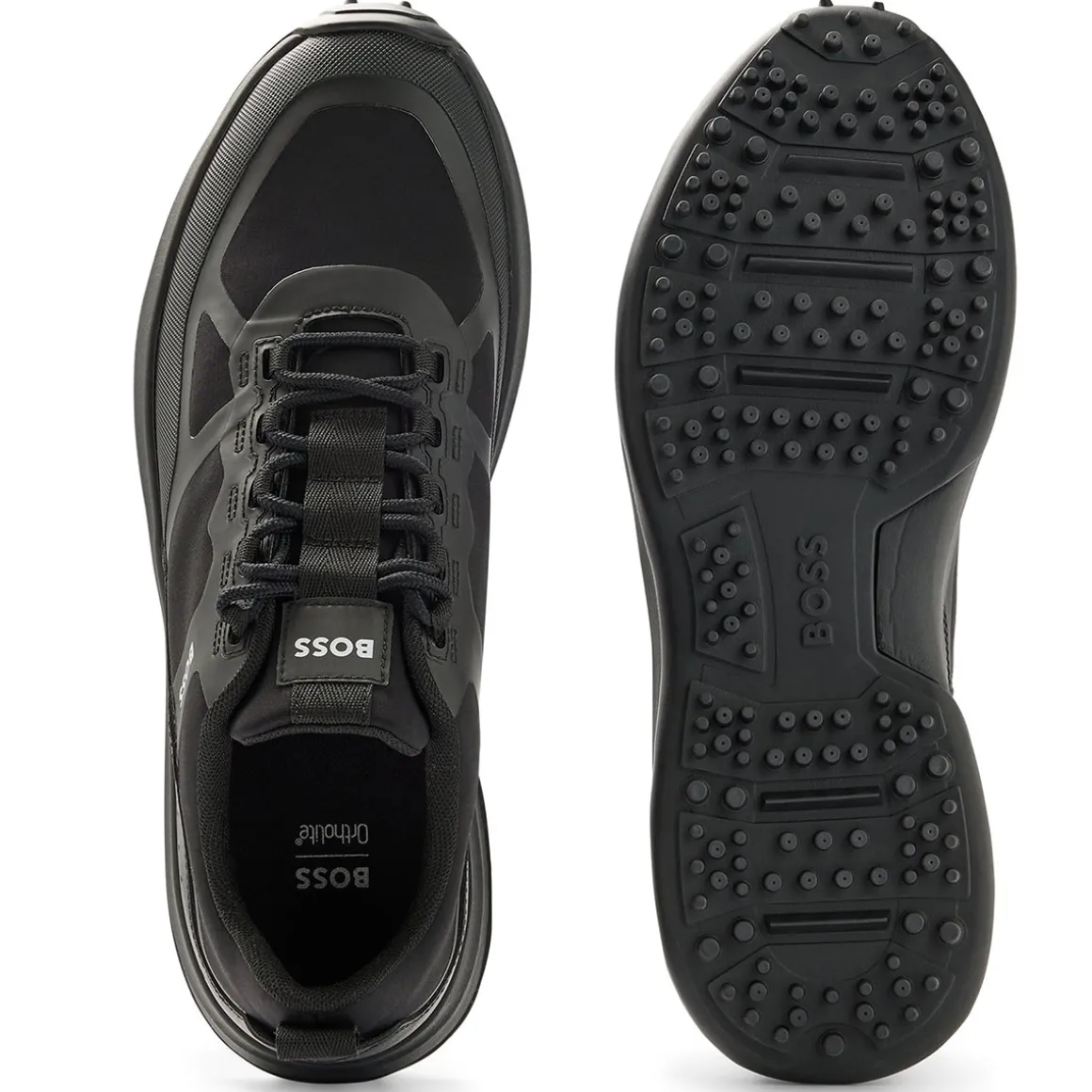 Hugo Boss Men's Cedric Running-Style LMYX Spikeless Golf Trainers