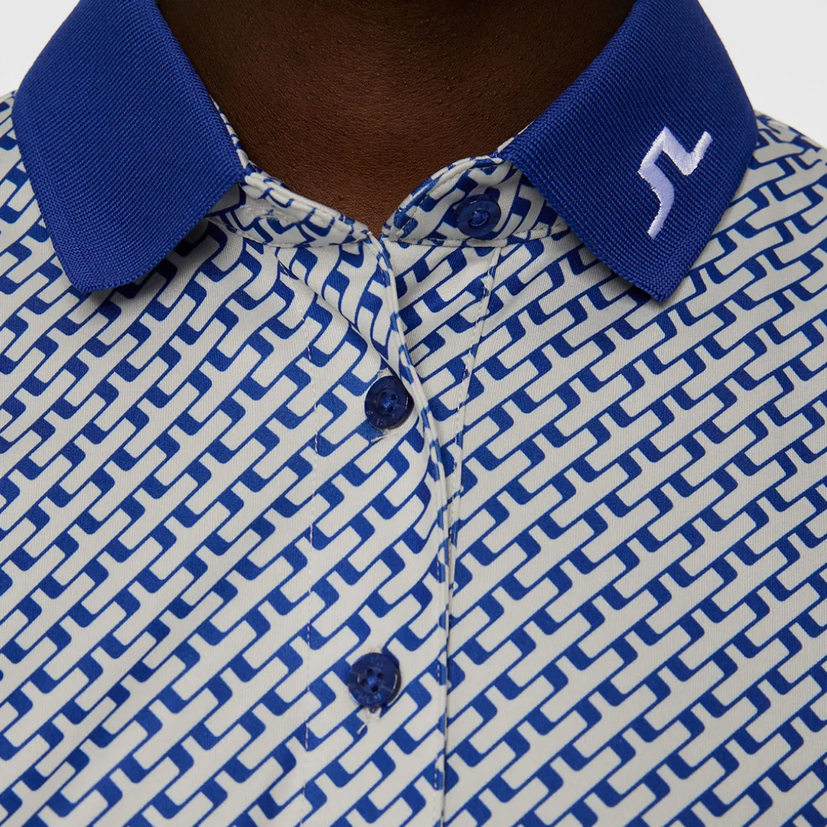 jlindeberg_ladies_tour_te_2.webp J.Lindeberg Ladies Tour Tech Print Golf Polo Shirt