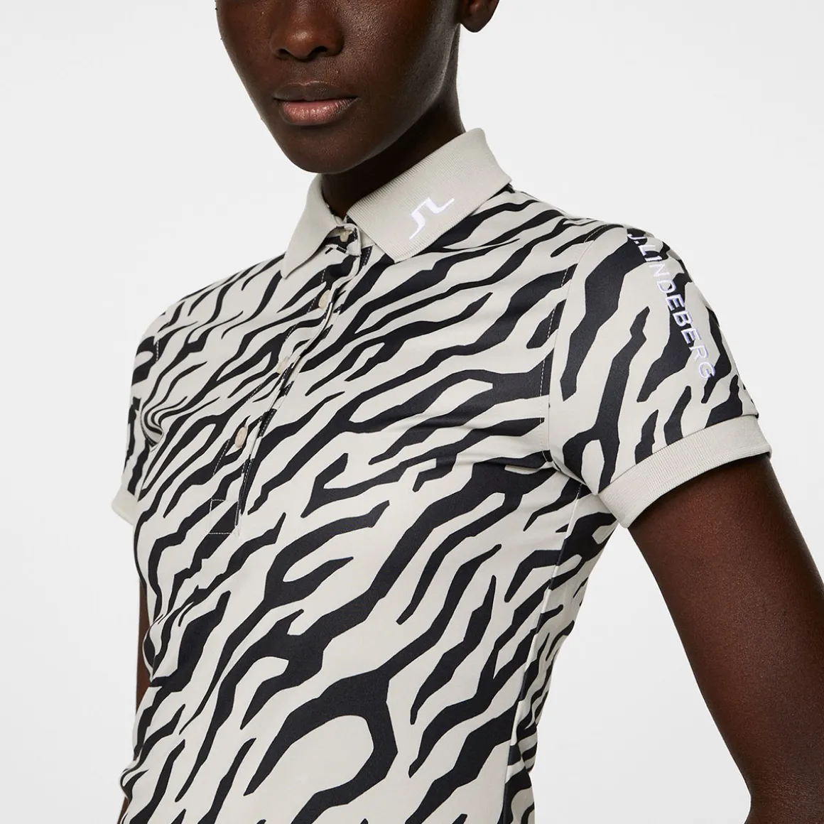 jlindeberg_ladies_tour_te_7.webp J.Lindeberg Ladies Tour Tech Print Golf Polo Shirt