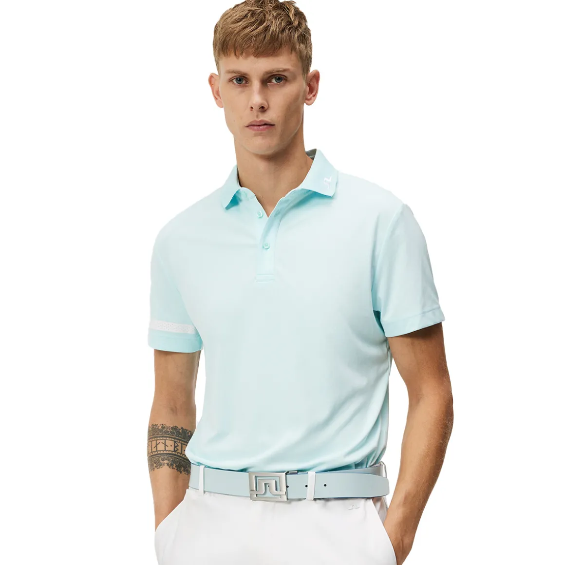 J.Lindeberg Men's Heath Golf Polo Shirt