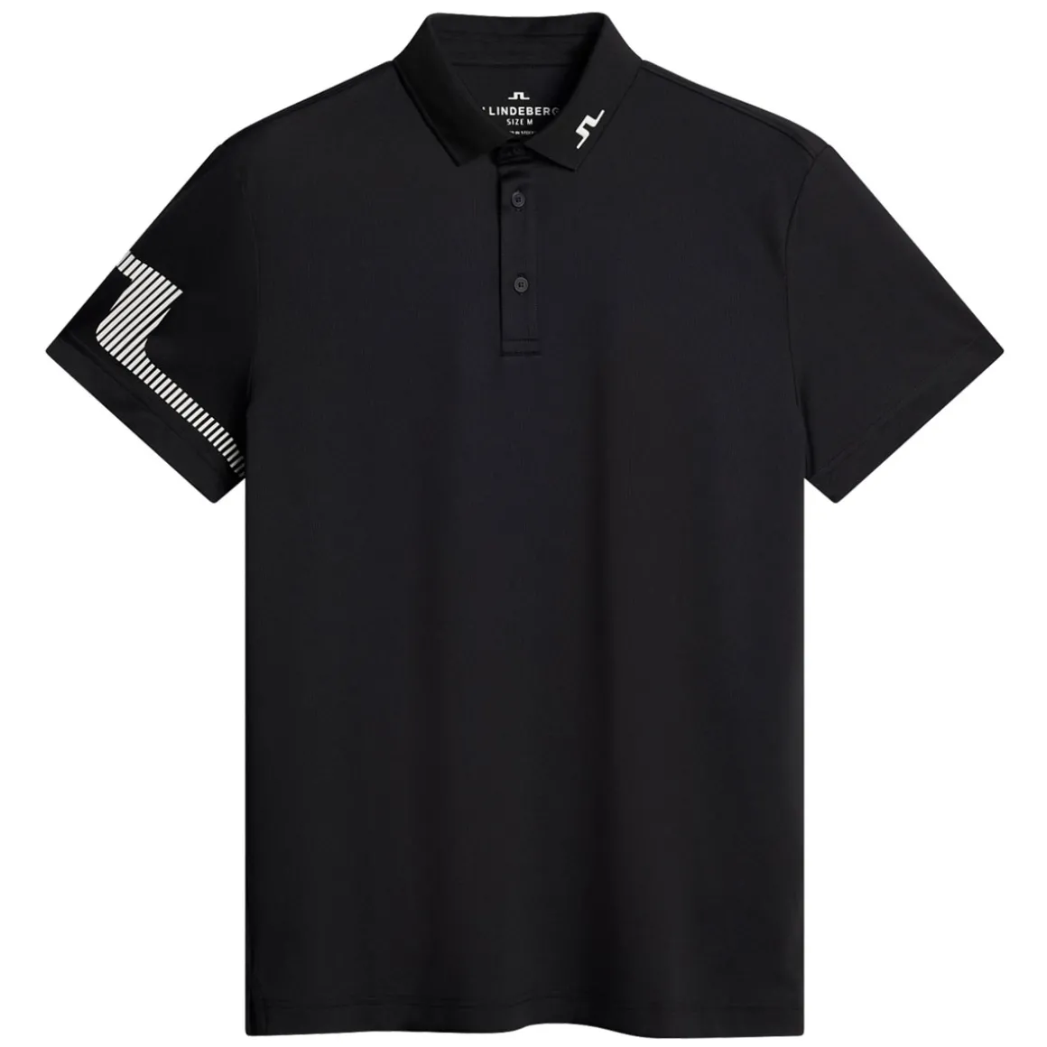 J.Lindeberg Men's Heath Strike Arm Golf Polo Shirt