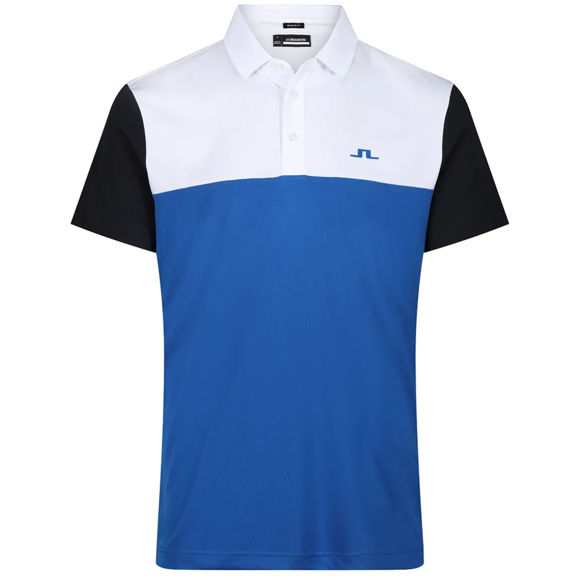 J.Lindeberg Men's Keenan Colorblock Golf Polo Shirt