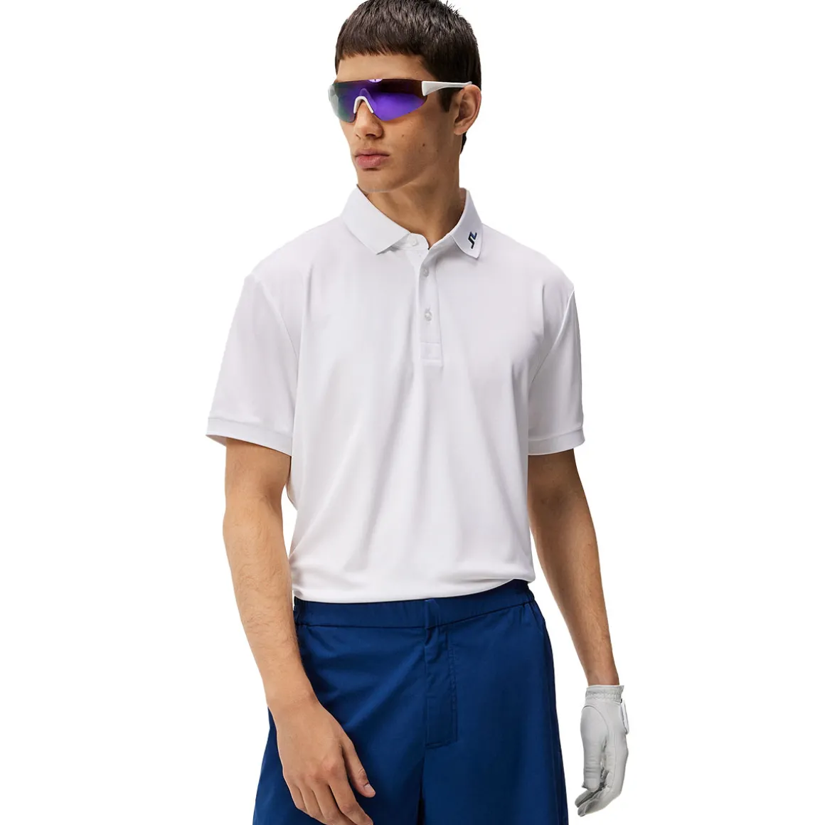 J.Lindeberg Men's KV Print Golf Polo Shirt