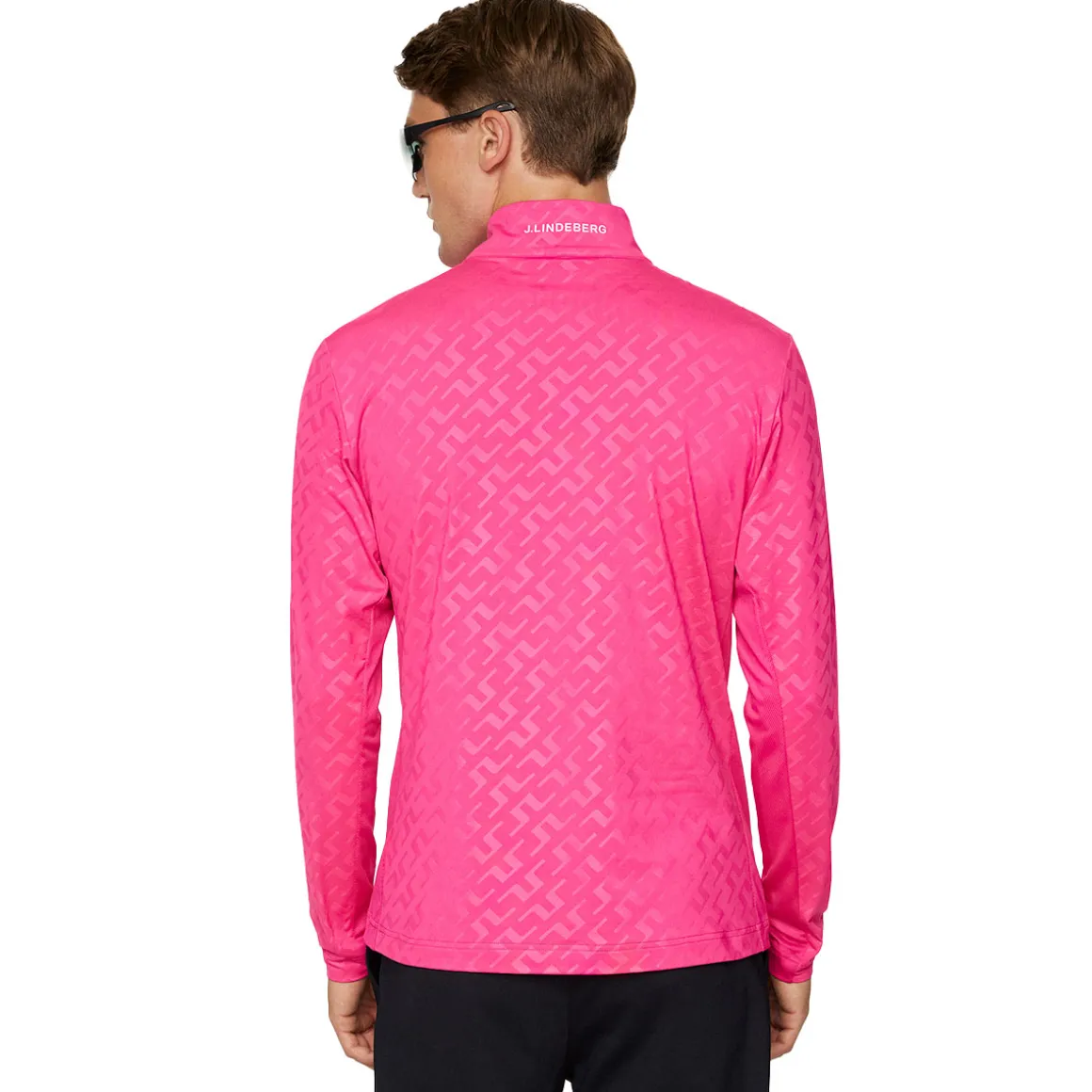 jlindeberg_mens_luke_debo_1.webp J.Lindeberg Men's Luke Deboss Quarter Zip Golf Mid Layer