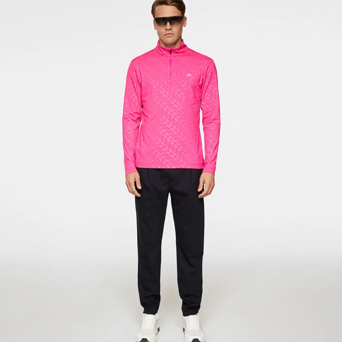 jlindeberg_mens_luke_debo_4.webp J.Lindeberg Men's Luke Deboss Quarter Zip Golf Mid Layer