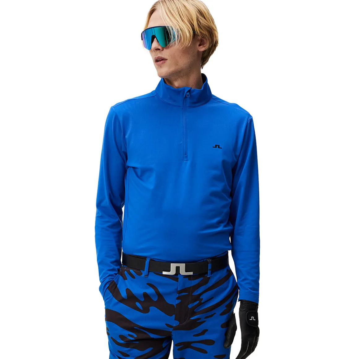 J.Lindeberg Men's Luke Half Zip Golf Midlayer