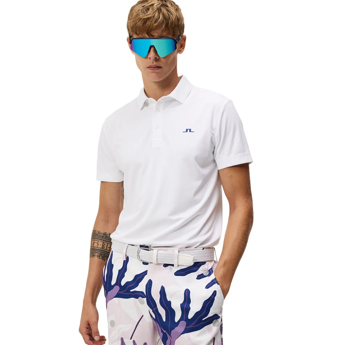 J.Lindeberg Men's Martin Golf Polo Shirt