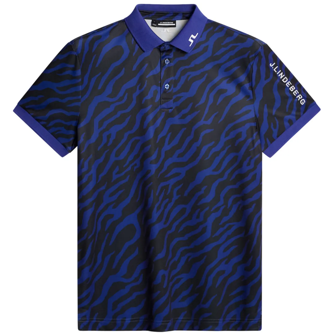 jlindeberg_mens_tour_tech_2.webp J.Lindeberg Men's Tour Tech Arm Print Golf Polo Shirt