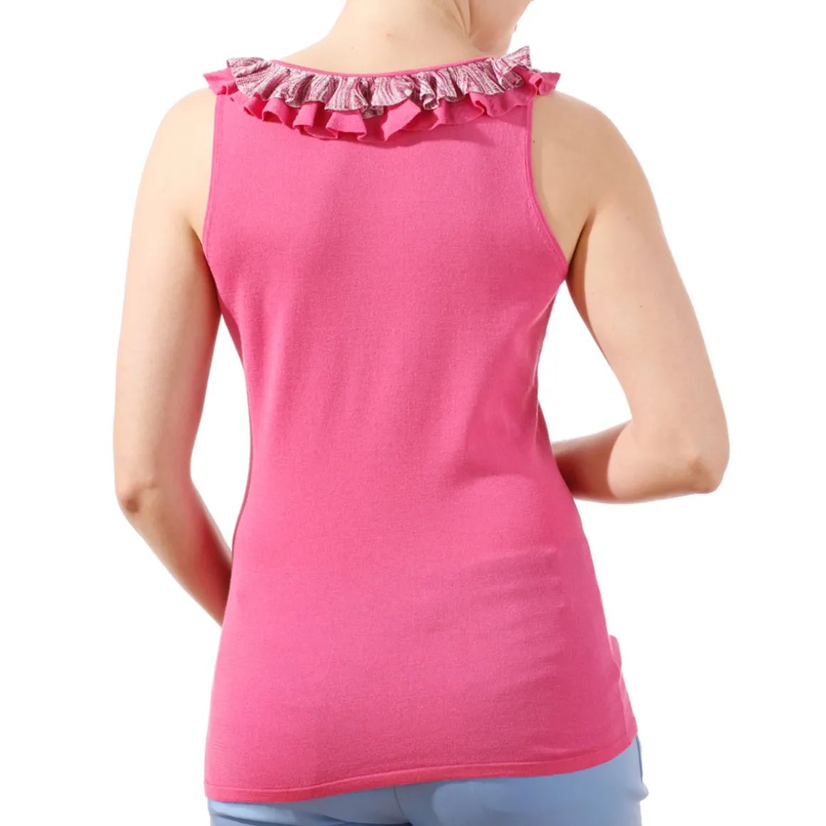 Luxury Slipover Shirt Ladies 413 38  LLS  PNK