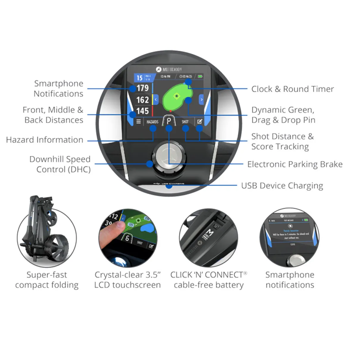 motocaddy_m_gps_dhc_ultra_10.webp Motocaddy M5 GPS DHC Ultra Lithium Electric Golf Trolley