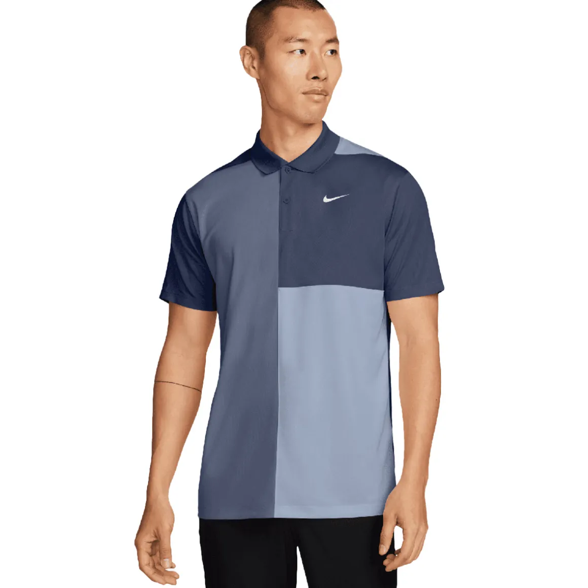 Nike Men's Dri-FIT+ Victory Blocked Golf Polo Shirt