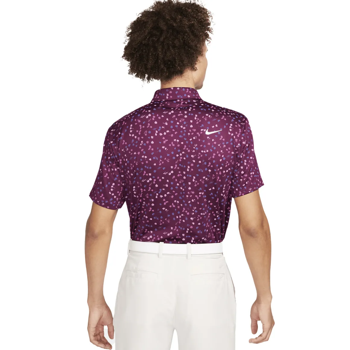 Nike Men's Micro Floral Tour Golf Polo Shirt