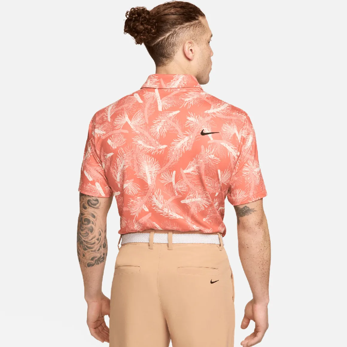 Nike Men's Tour Pine Print Golf Polo Shirt
