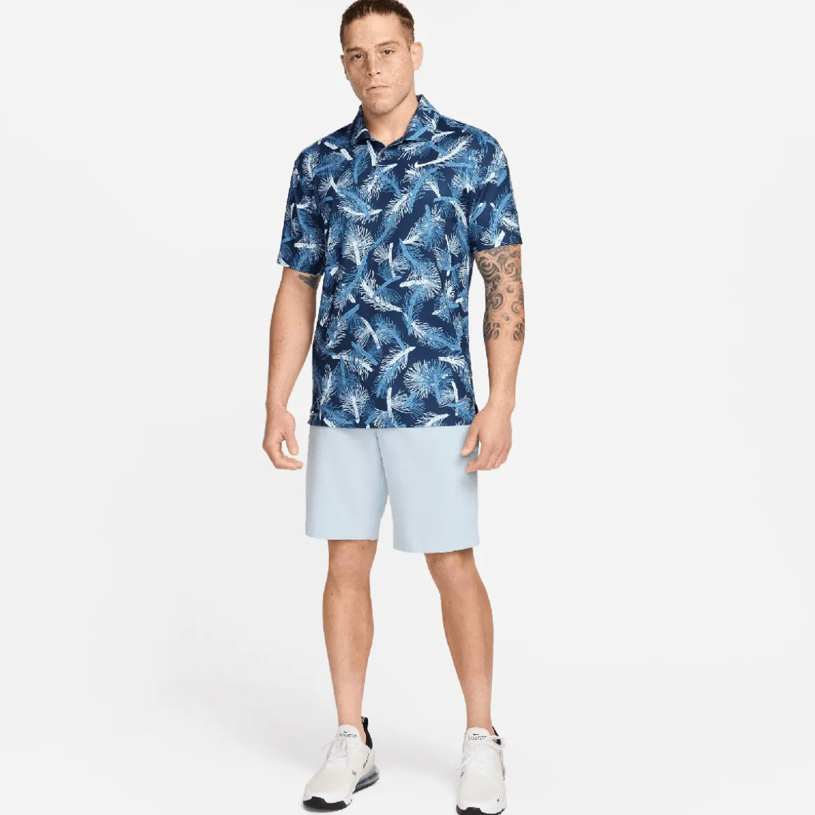 nike_mens_tour_pine_print_23-1.webp Nike Men's Tour Pine Print Golf Polo Shirt