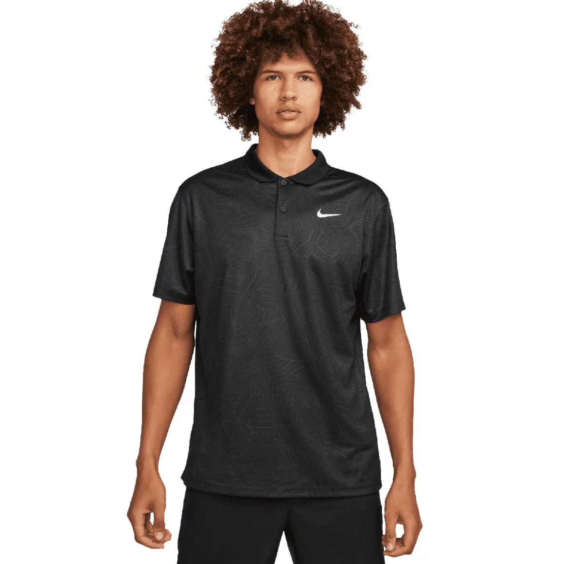 Nike Men's Victory+ Cross Hatch Golf Polo Shirt