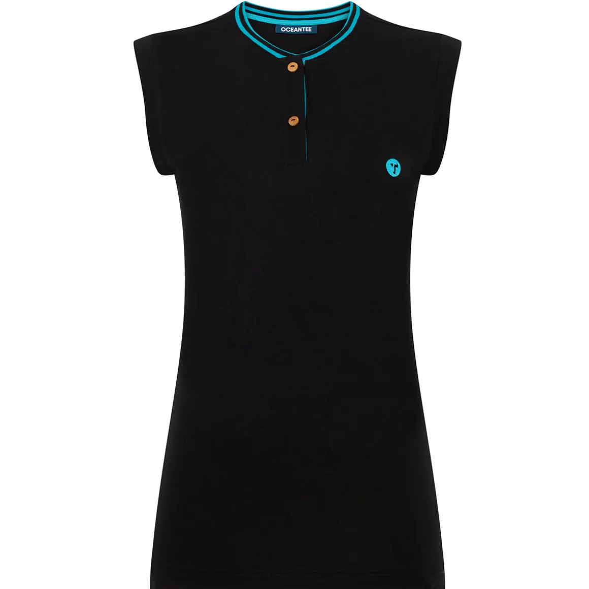 OCEANTEE Ladies Oceanic Sleeveless Breathable Golf Polo Shirt