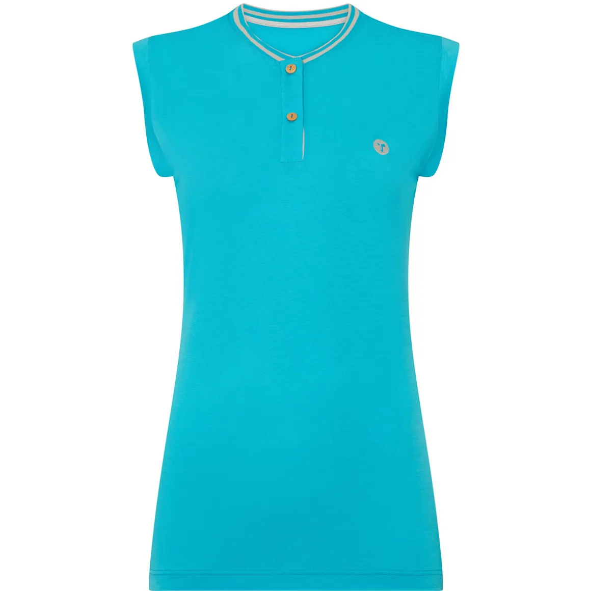 oceantee_ladies_oceanic_s_4.webp OCEANTEE Ladies Oceanic Sleeveless Breathable Golf Polo Shirt