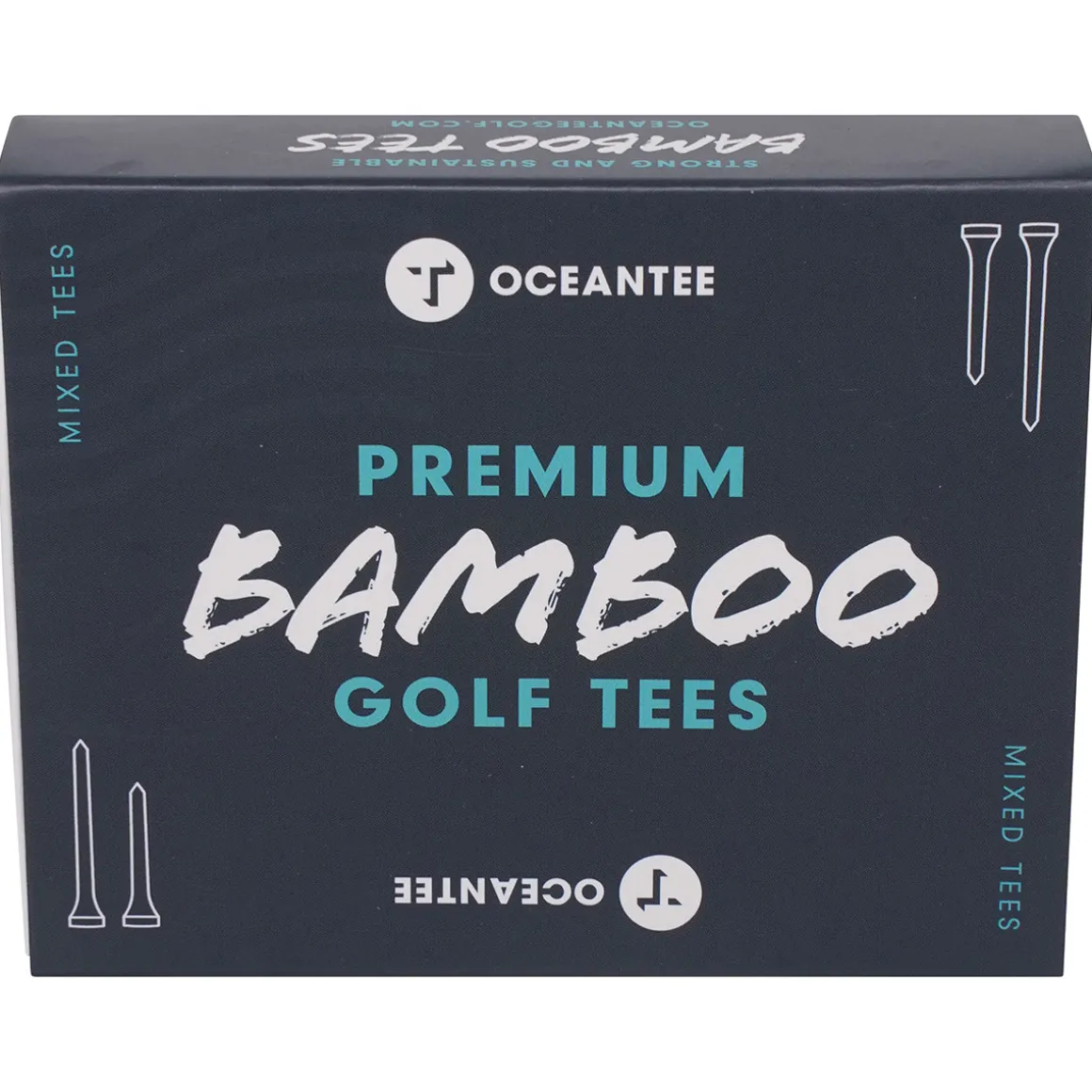 oceantee_mixed_bamboo_gol_2.webp OCEANTEE Mixed Bamboo Golf Tees - 30 Pack