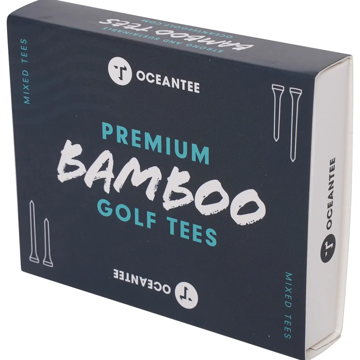 oceantee_mixed_bamboo_gol_4.webp OCEANTEE Mixed Bamboo Golf Tees - 30 Pack