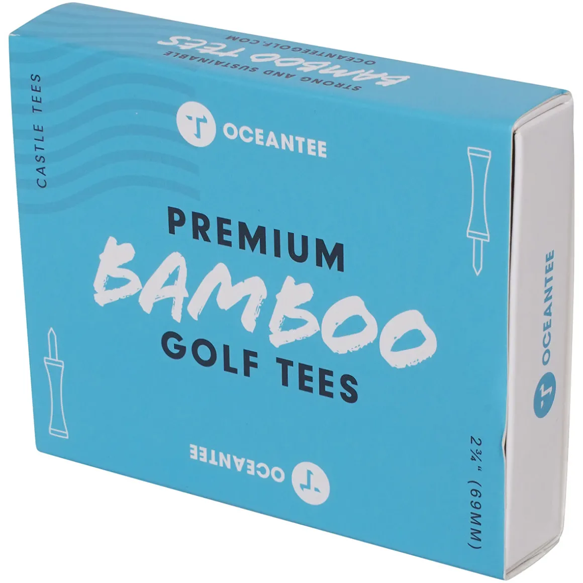 oceantee_mm_bamboo_castle_4-1.webp OCEANTEE 69mm Bamboo Castle Golf Tees - 15 Pack