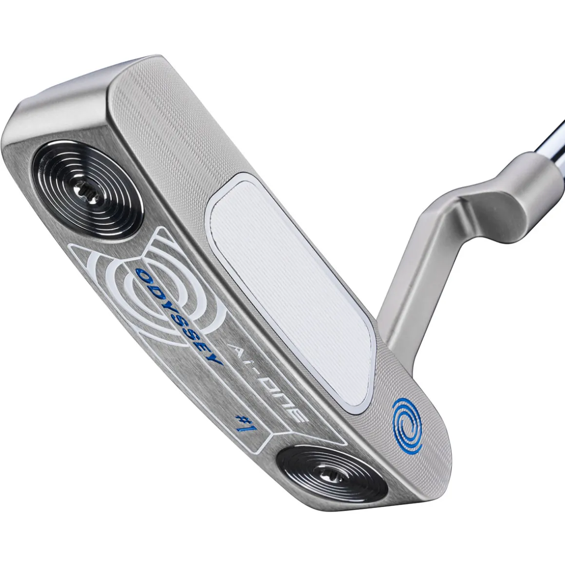 Odyssey Ai-ONE One Silver Crank Hosel Pistol Golf Putter