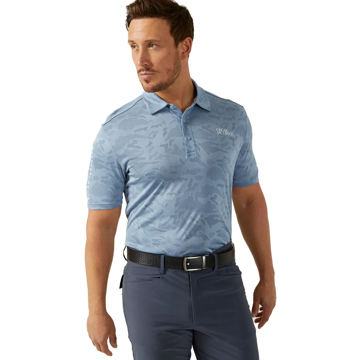 Oscar Jacobson Men's Fairmile Golf Polo Shirt