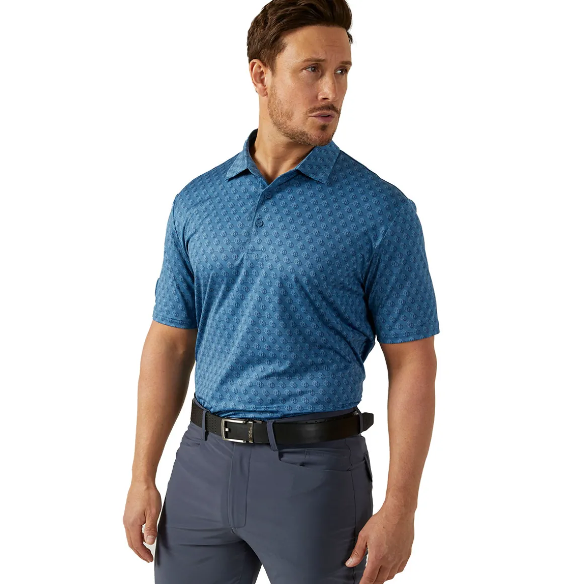 Oscar Jacobson Men's Kotewall Golf Polo Shirt