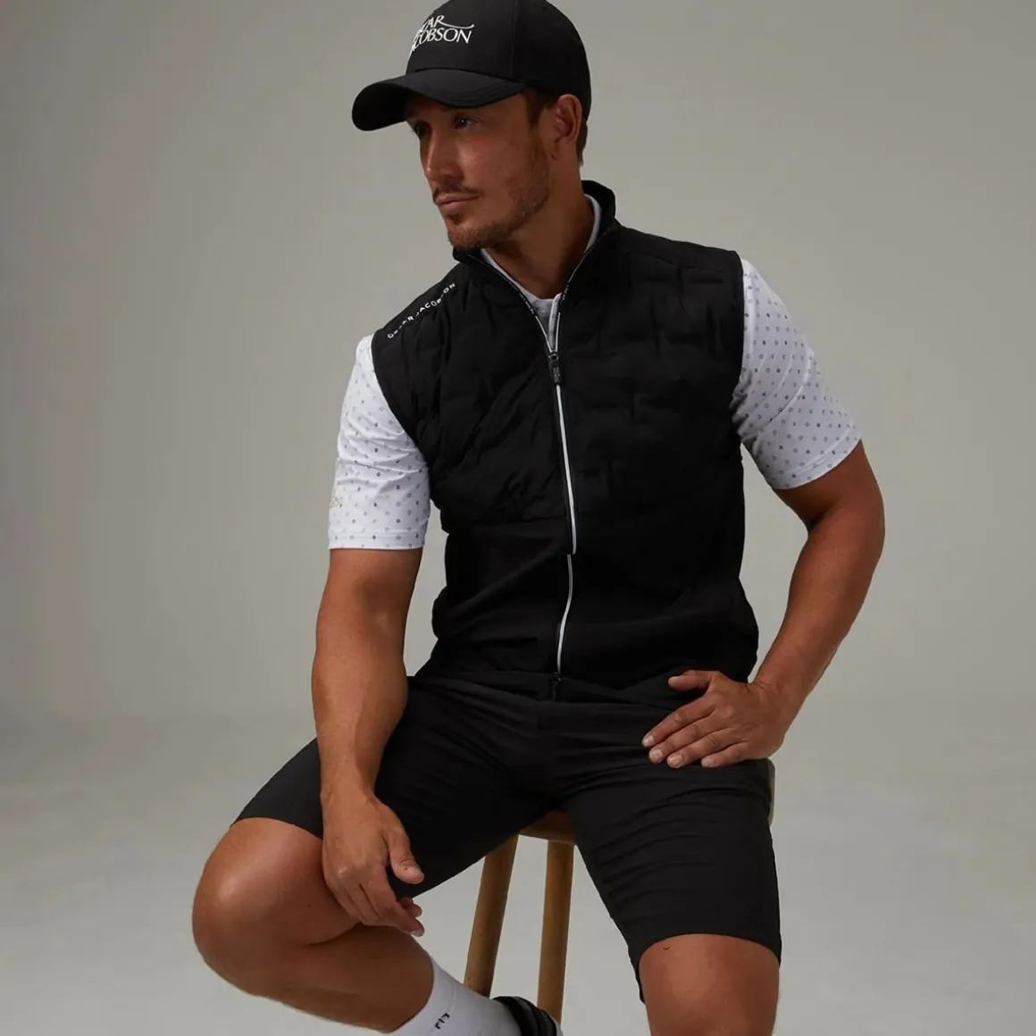 Oscar Jacobson Men's Quinn Golf Gilet