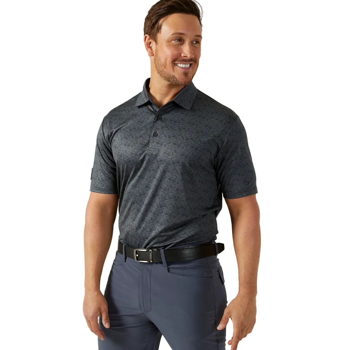 Oscar Jacobson Men's Sonic Golf Polo Shirt