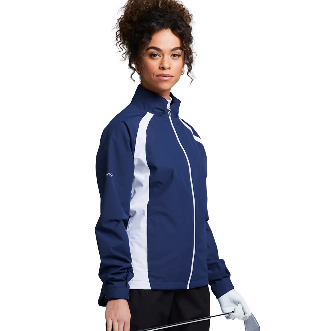 PING Ladies Freda Full Zip Waterproof Golf Jacket