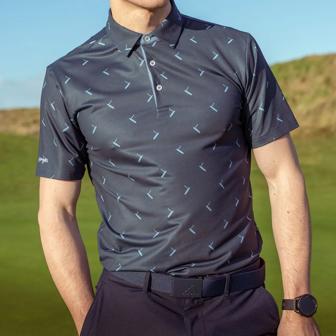 ping_mens_gold_putter_pri_16.webp PING Men's Gold Putter Print Golf Polo Shirt