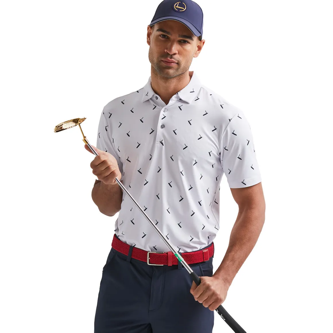 ping_mens_gold_putter_pri_7.webp PING Men's Gold Putter Print Golf Polo Shirt