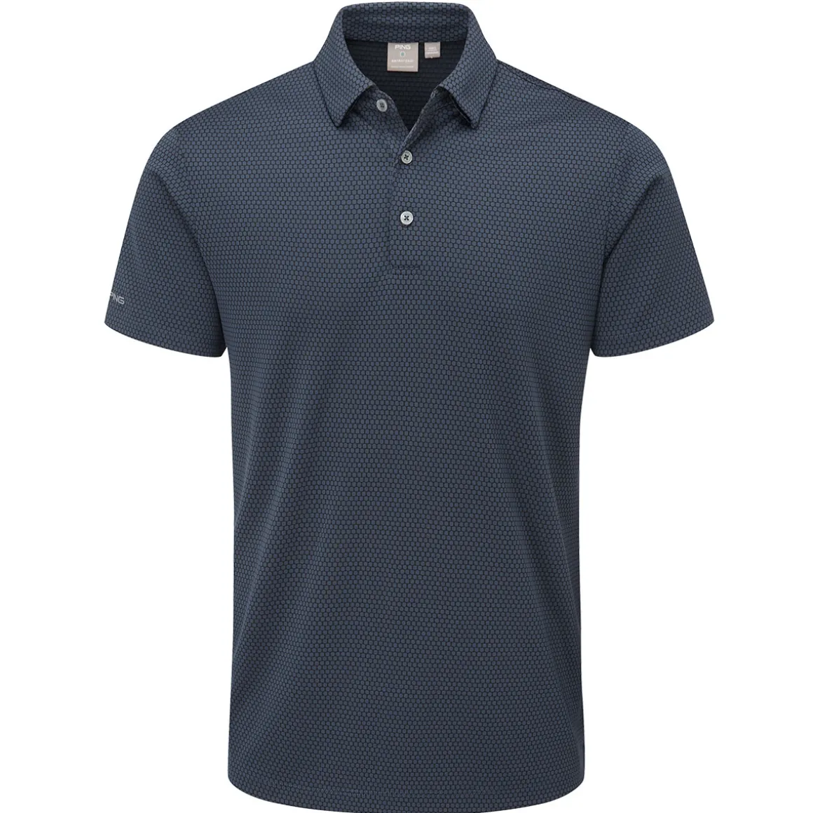 PING Men's Halcyon Stretch Golf Polo Shirt