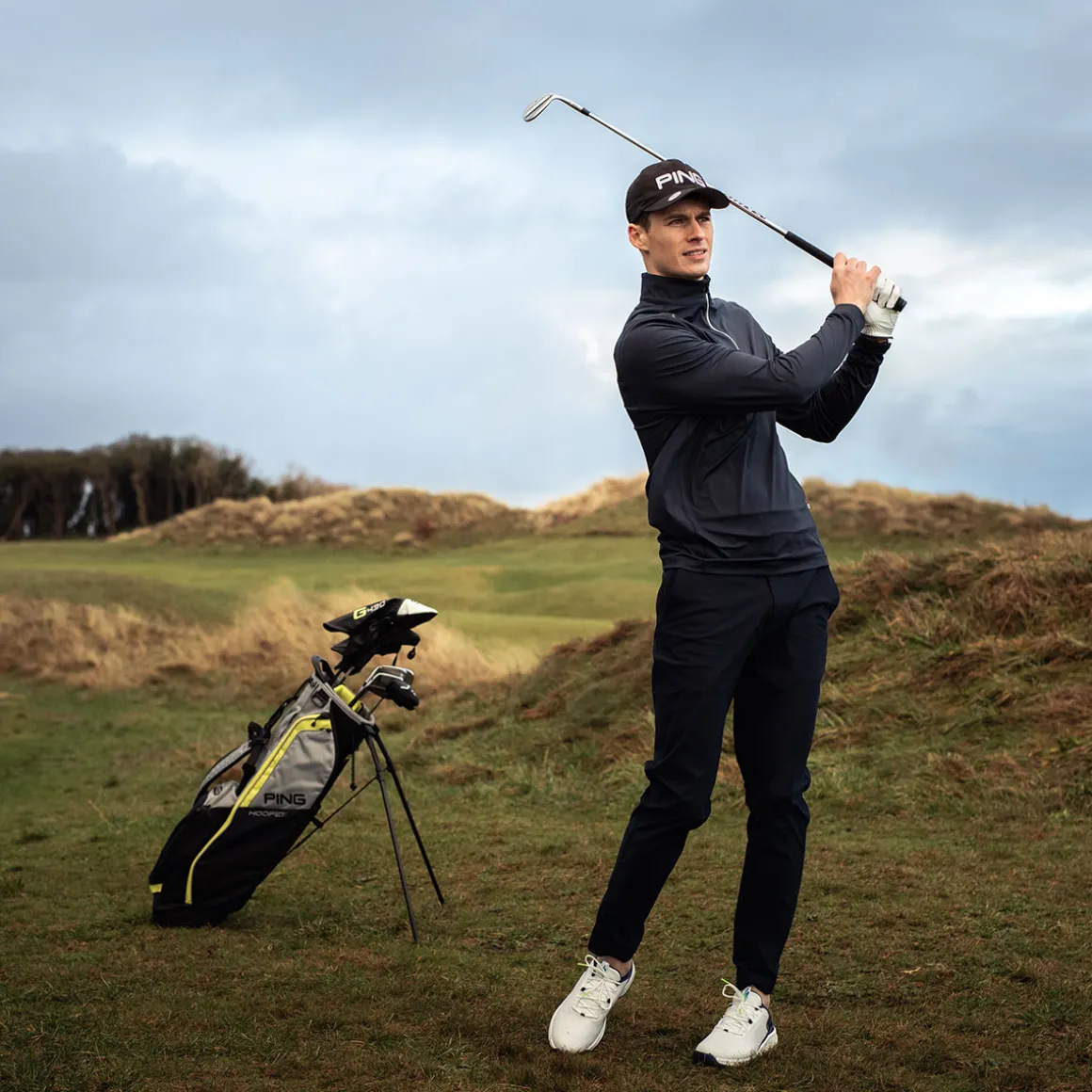 ping_mens_latham_halfzip__4.webp PING Men's Latham Half-Zip Golf Midlayer
