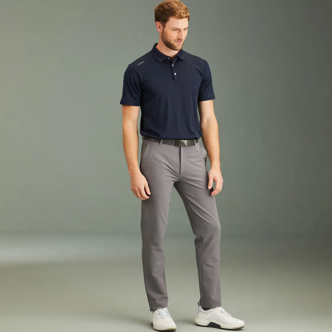 PING Men's Lindum Stretch Golf Polo Shirt
