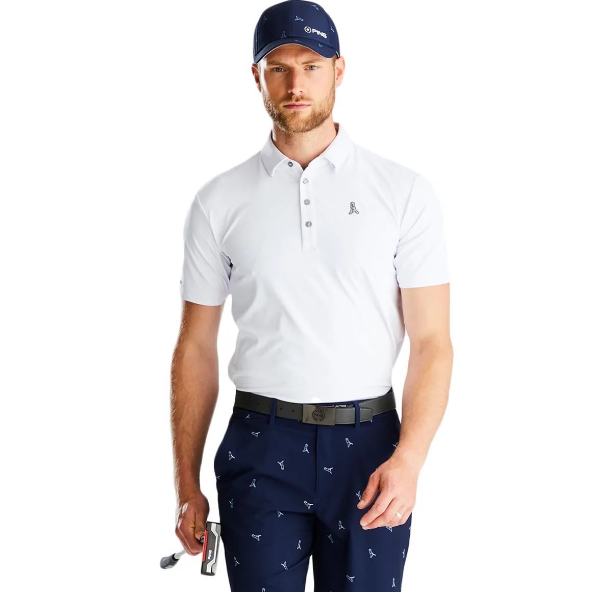 PING Men's Mr. Ping Golf Polo Shirt